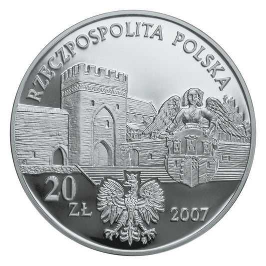 20 zł / 2007 r. - Miasto średniowieczne w Toruniu