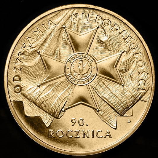 2 zł / 2008 r. - 90. rocznica Odzyskania Niepodległości
