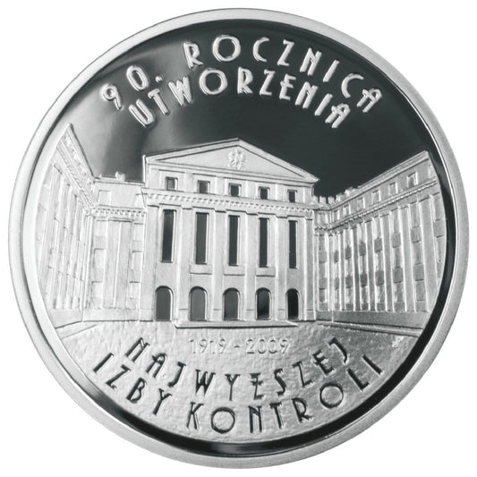 10 zł / 2009 r. - 90. rocznica utworzenia NIK