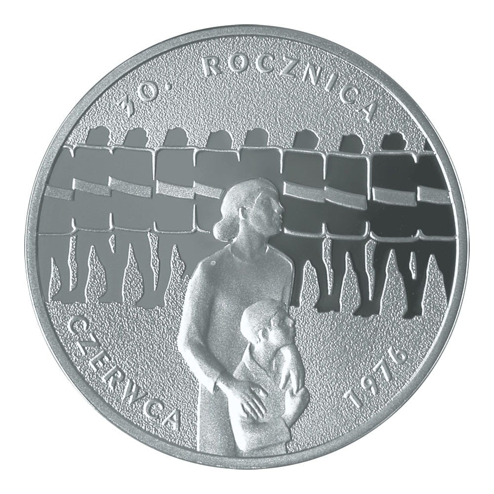 10 zł / 2006 r. - 30. rocznica Czerwca ‘76