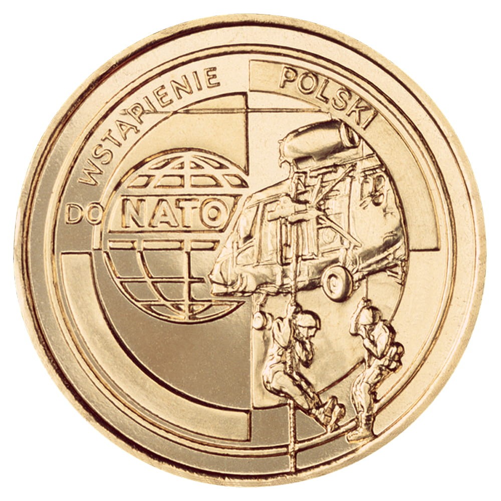 2 zł / 1999 r. - Wejście Polski do NATO