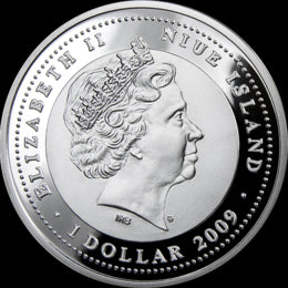 NIUE ISLAND 1 dolar / 2009 r. - ROK TYGRYSA