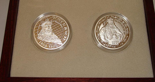 Zestaw: WACŁAW II - srebro