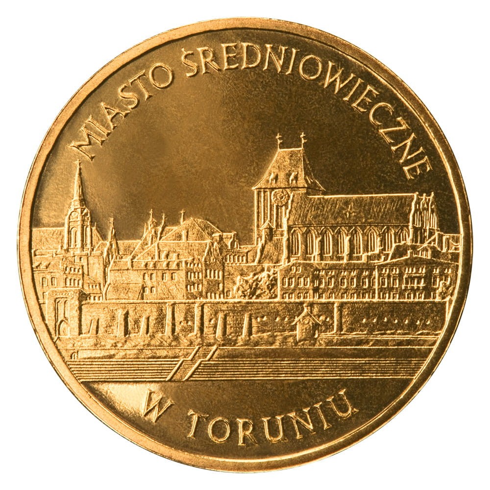 2 zł / 2007 r. - Miasto średniowieczne w Toruniu