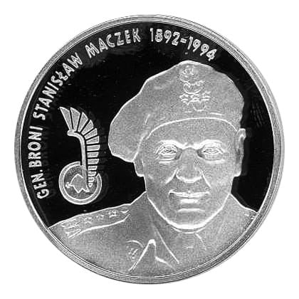 10 zł / 2003 r. - Gen. Stanisław Maczek