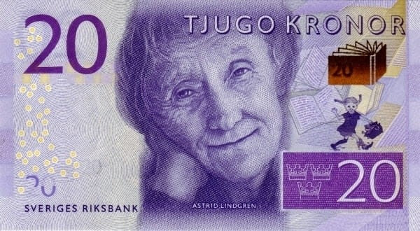 SZWECJA Banknot 20 Koron / 2015 r.