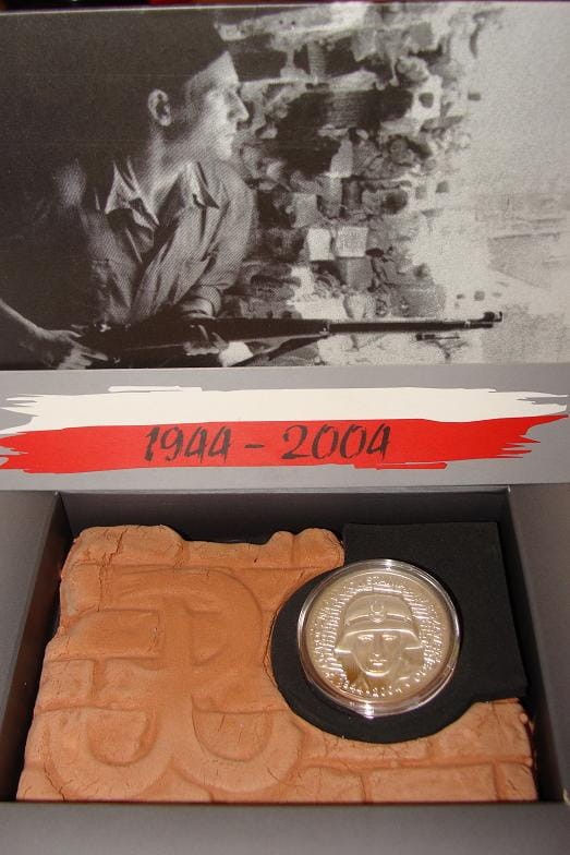 Zestaw: Powstanie Warszawskie 1944 - 10 zł / Ag