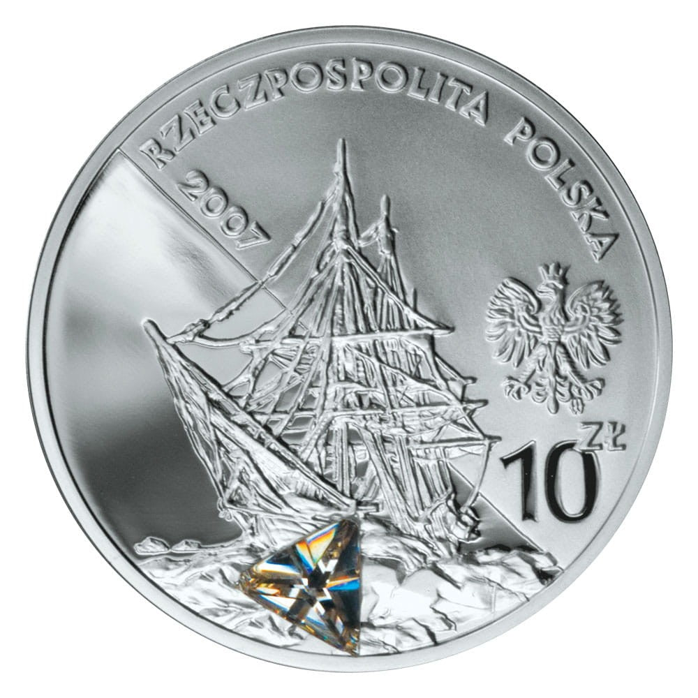 10 zł / 2007 r. - Henryk Arctowski i Antoni B. Dobrowolski