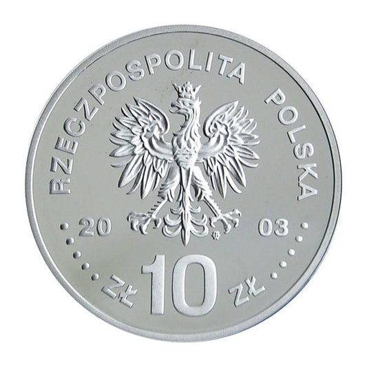 10 zł / 2003 r. - Stanisław Leszczyński (popiersie)