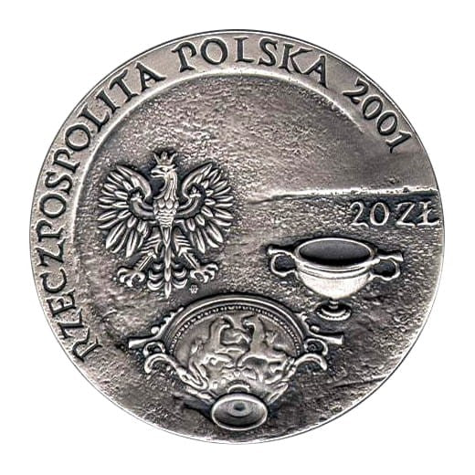 20 zł / 2001 r. - Szlak bursztynowy