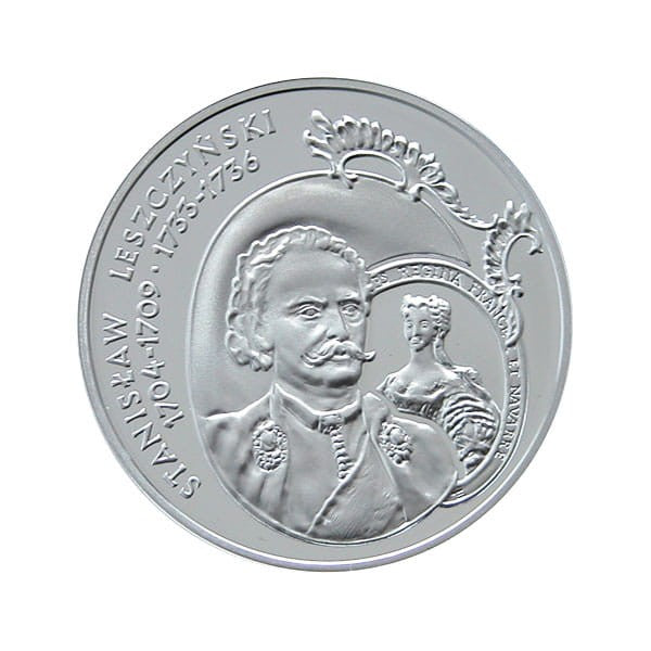 10 zł / 2003 r. - Stanisław Leszczyński (popiersie)