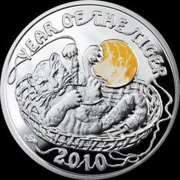 NIUE ISLAND 1 dolar / 2009 r. - ROK TYGRYSA