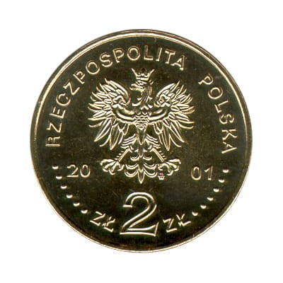 2 zł / 2001 r. - Szlak bursztynowy