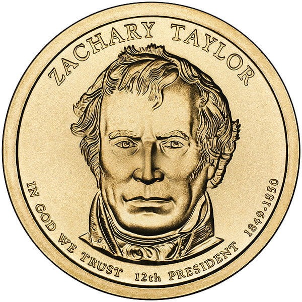 Prezydenci USA - 1$ / 2009 r. - Zachary Taylor (nr 12)