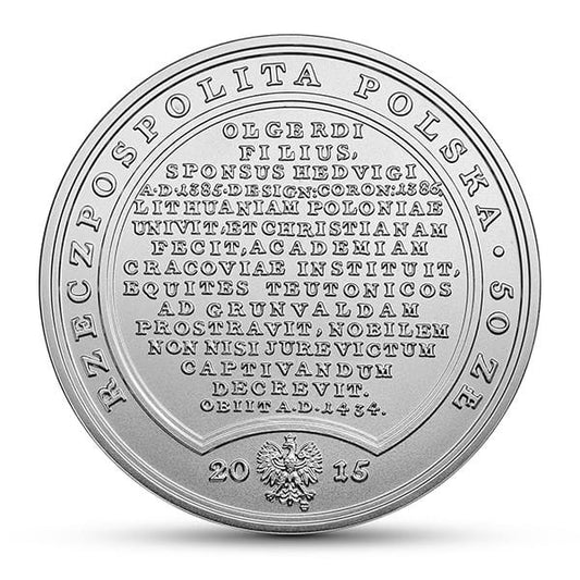 50 zł / 2015 r. - Władysław Jagiełło