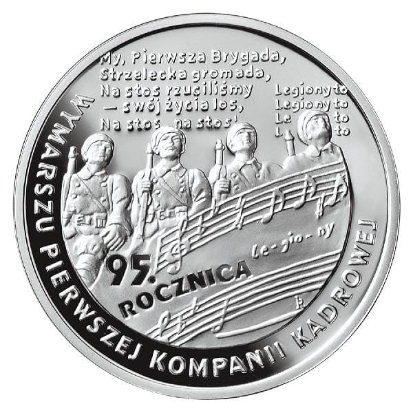 10 zł / 2009 r. - Wymarsz Pierwszej Kadrowej