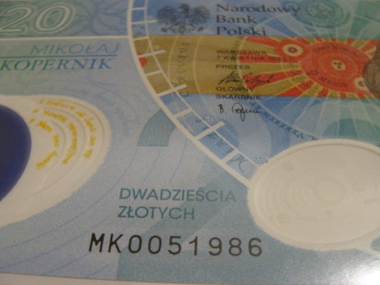 (1986r.) 20 zł / 2023 r. - Mikołaj Kopernik