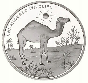 KONGO 10 franków / 2009 - Wielbłąd