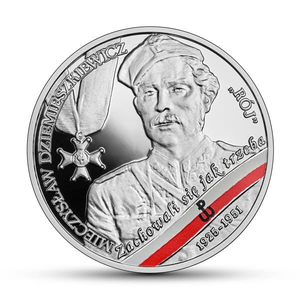 10 zł / 2020 r. - Żołnierze Niezłomni - Mieczysław Dziemieszkiewicz „Rój”