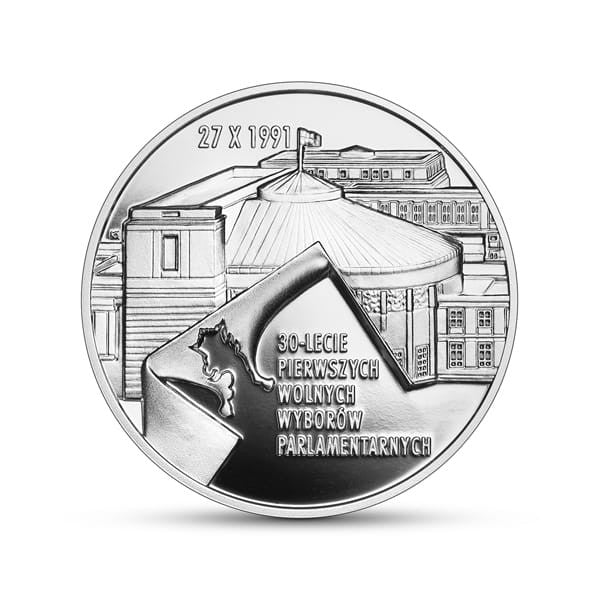 10 zł / 2021 r. - 30-lecie pierwszych wolnych wyborów parlamentarnych