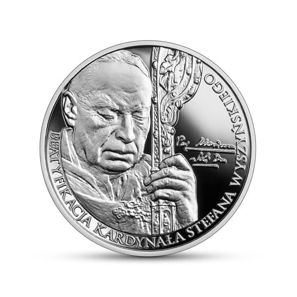 10 zł / 2021 r. - Beatyfikacja Kardynała Stefana Wyszyńskiego