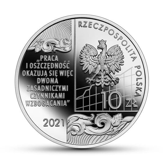 10 zł / 2021 r. - Adam Heydel