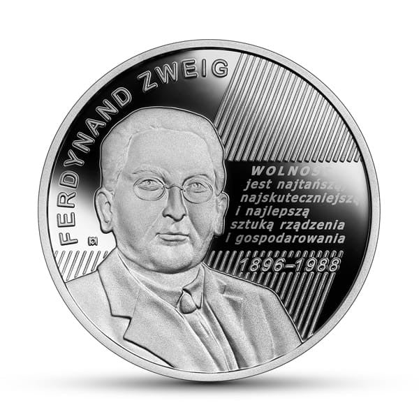 10 zł / 2021 r. - Ferdynand Zweig