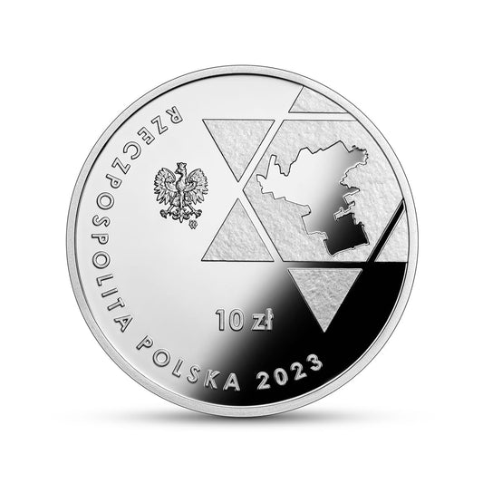 10 zł / 2023 r. - 80. rocznica wybuchu powstania w getcie warszawskim