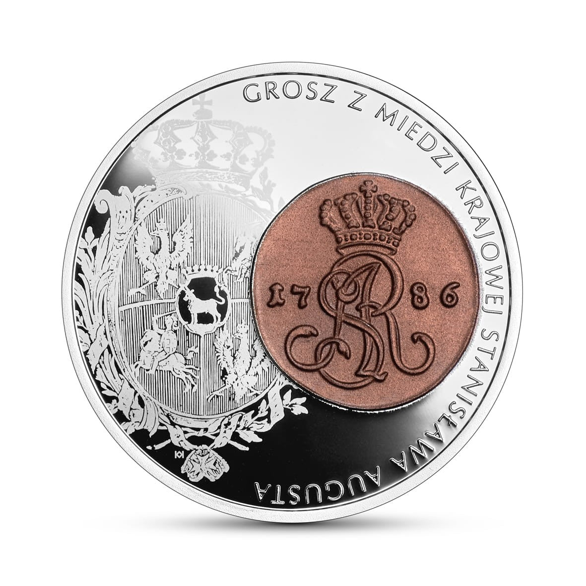 20 zł / 2024 r. - Grosz z miedzi krajowej Stanisława Augusta