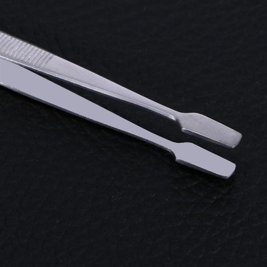 Pęseta płaska do znaczków, banknotów - 114 mm