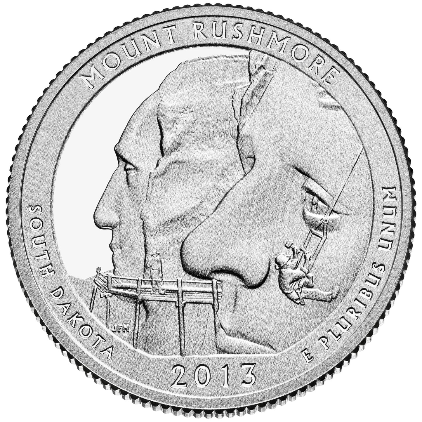 USA: 25 Centów / 2013 r. - Mount Rushmore (nr 20)