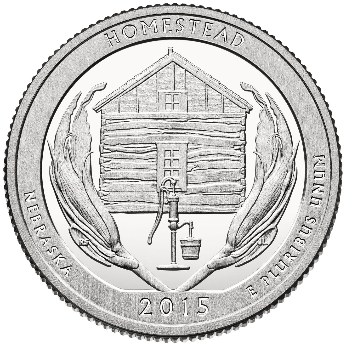 USA: 25 Centów / 2015 r. - Homestead National Monument of America (nr 26)