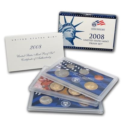 USA: zestaw rocznikowy: PROOF SET 2008 (S)