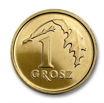 Woreczek - 100 sztuk: 1 grosz / 2010 r.