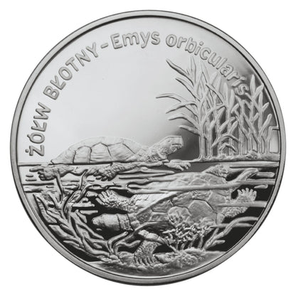 20 zł / 2002 r. - Żółw błotny