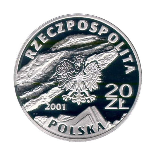 20 zł / 2001 r. - Kopalnia soli w Wieliczce