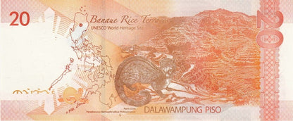 FILIPINY Banknot 20 Piso / 2014 r.