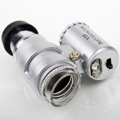 Mini mikroskop kieszonkowy - powiększenie: 45x