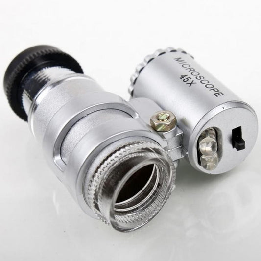 Mini mikroskop kieszonkowy - powiększenie: 45x