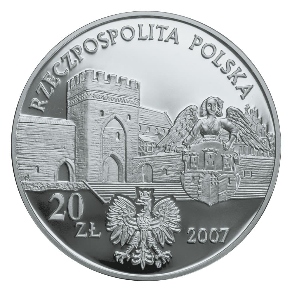 20 zł / 2007 r. -  Miasto średniowieczne w Toruniu