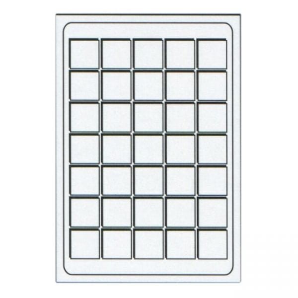 Paletka  z zasuwką na monety: P35