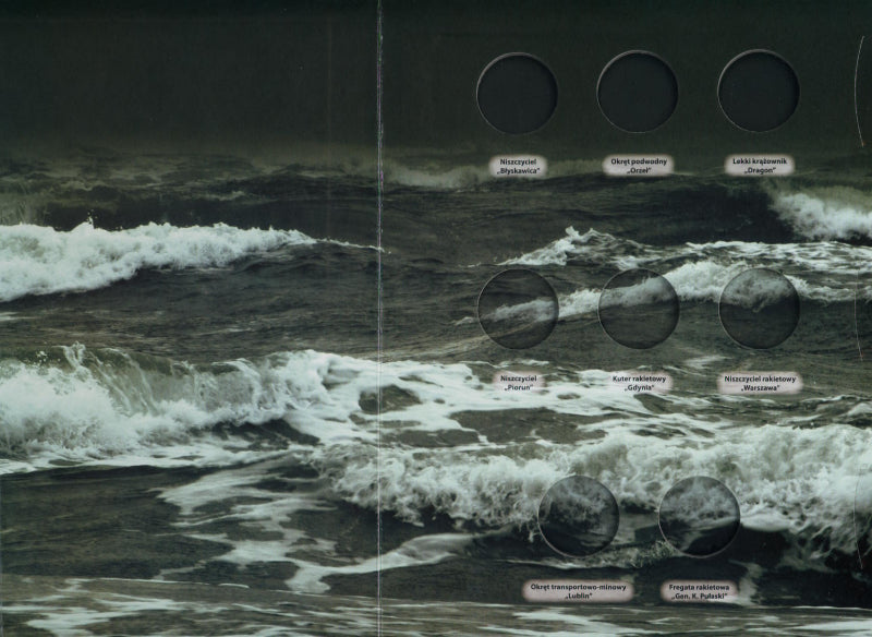 Album z MONETAMI 2 zł: Polskie Okręty