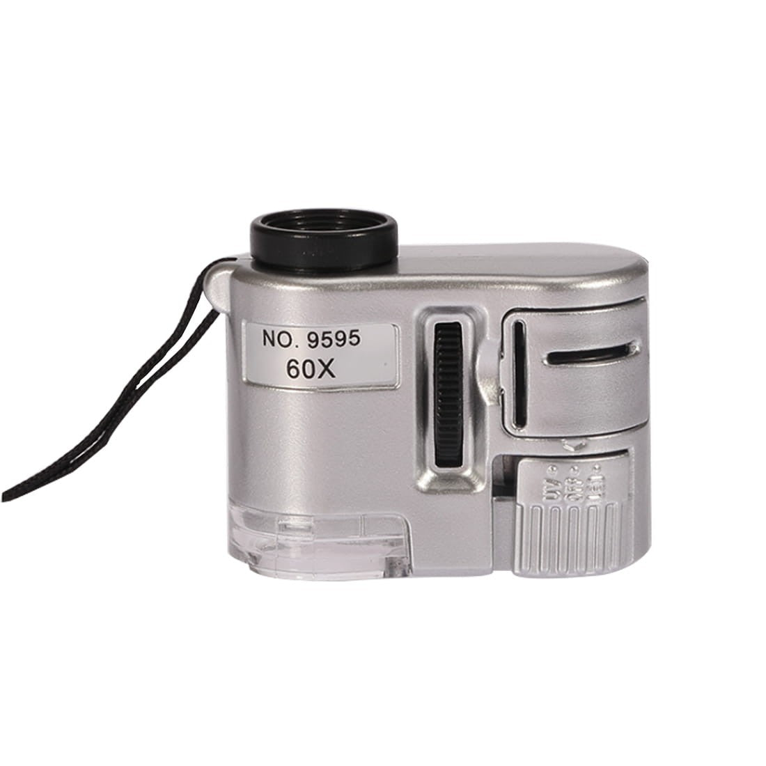 Mini mikroskop kieszonkowy - powiększenie: 60x (typ 2)