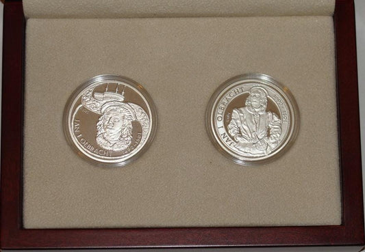 Zestaw: JAN OLBRACHT   - srebro