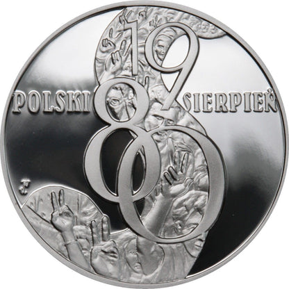 10 zł / 2010 r. - Polski Sierpień 1980