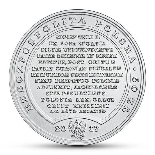 50 zł / 2017 r. -  Zygmunt II August