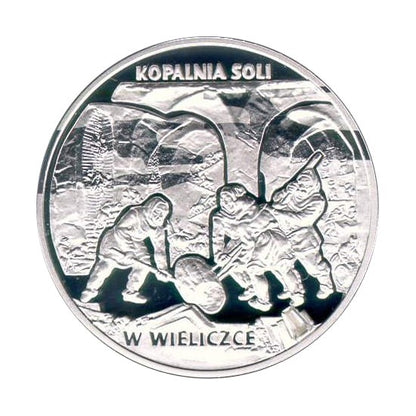 20 zł / 2001 r. - Kopalnia soli w Wieliczce