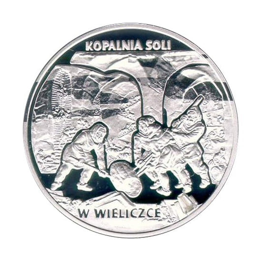 20 zł / 2001 r. - Kopalnia soli w Wieliczce