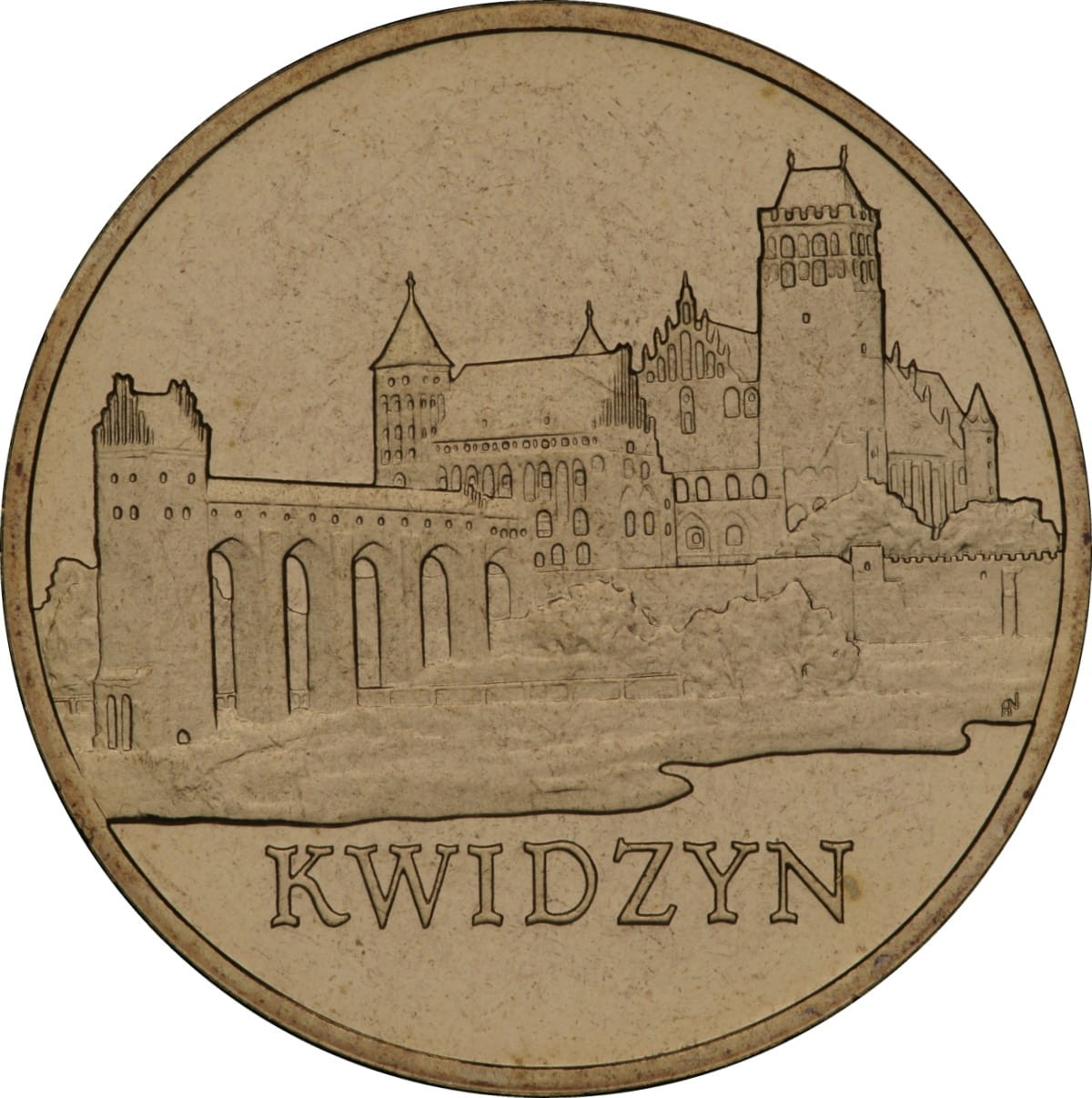 2 zł / 2007 r. - Historyczne Miasta w Polsce:  Kwidzyn