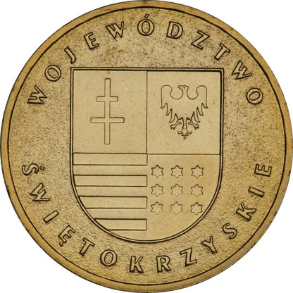 2 zł / 2005 r. - Herby Województw: Świętokrzyskie